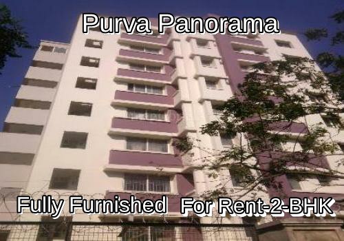 Posh 2bHK-flat for rent at -Purva Panorama- in Bannerghatta Road-Bangalore